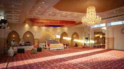 Gurudwara Interior of Nirmal Kutiya