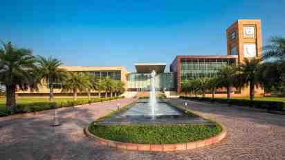 Frontyard in GD Goenka International School (GDGIS)