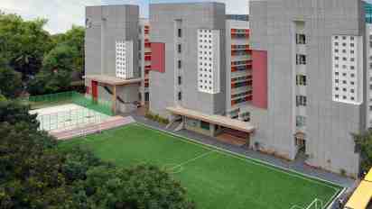 Football Court in Elpro International School