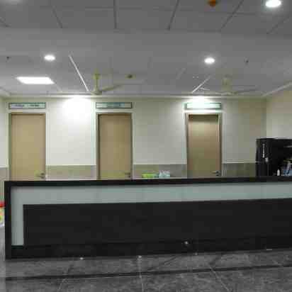 Hospital Reception in Sri Jayadeva Institute of Cardio Vascular Sciences and Research