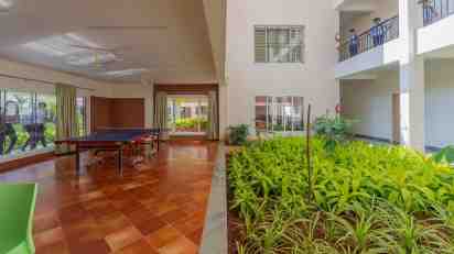 Courtyard in Jain International Residential School Boys Hostel