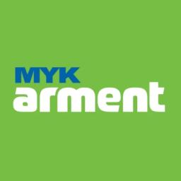 MYK Arment's logo